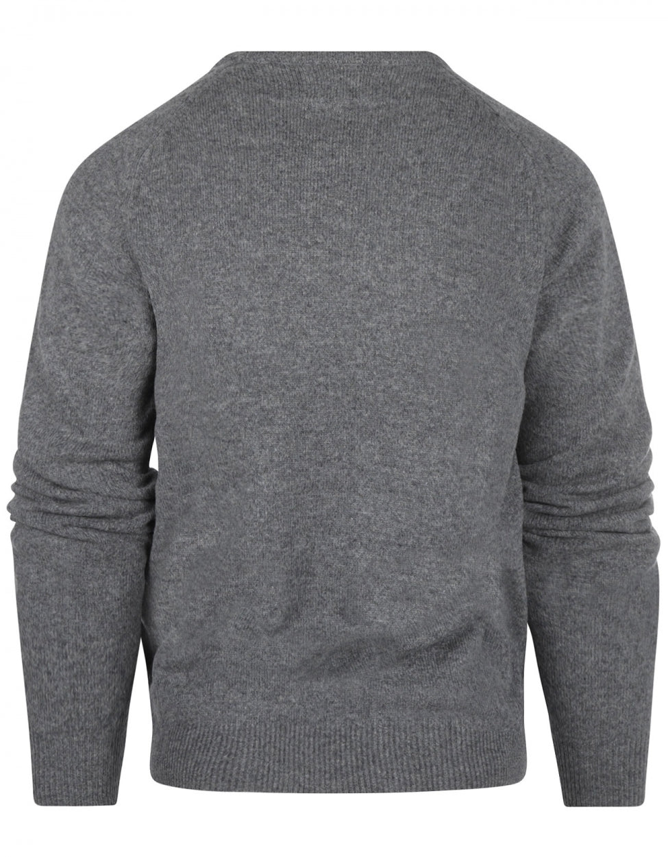 Classic Lambswool v-neck sweater | Grey