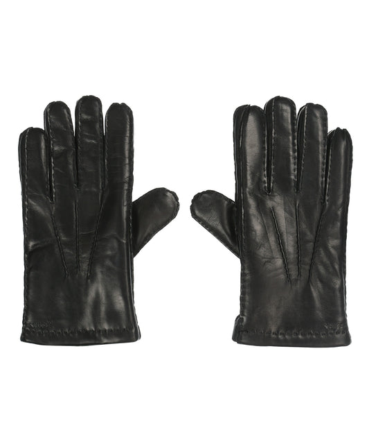 Klassische Lederhandschuhe | Schwarz