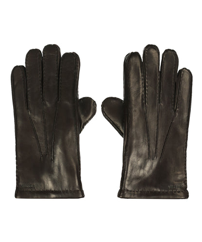 Klassische Lederhandschuhe | Braun
