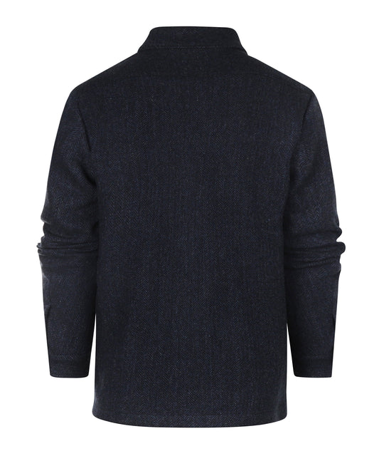 Tweed Jacket | Blauw Visgraat