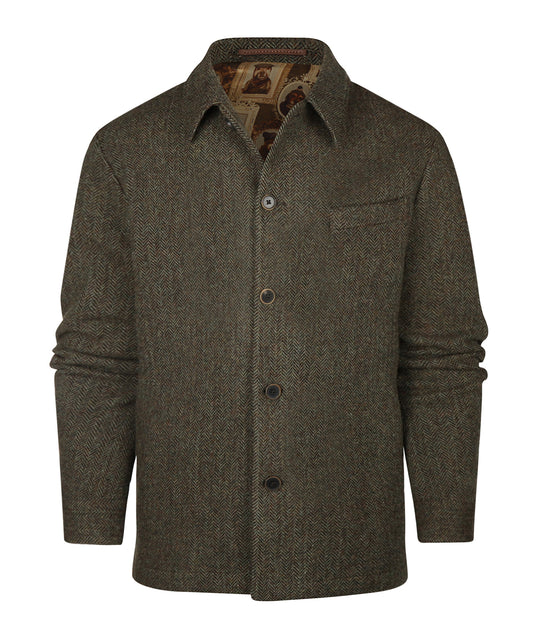 Tweed Jacket | Bruin Visgraat