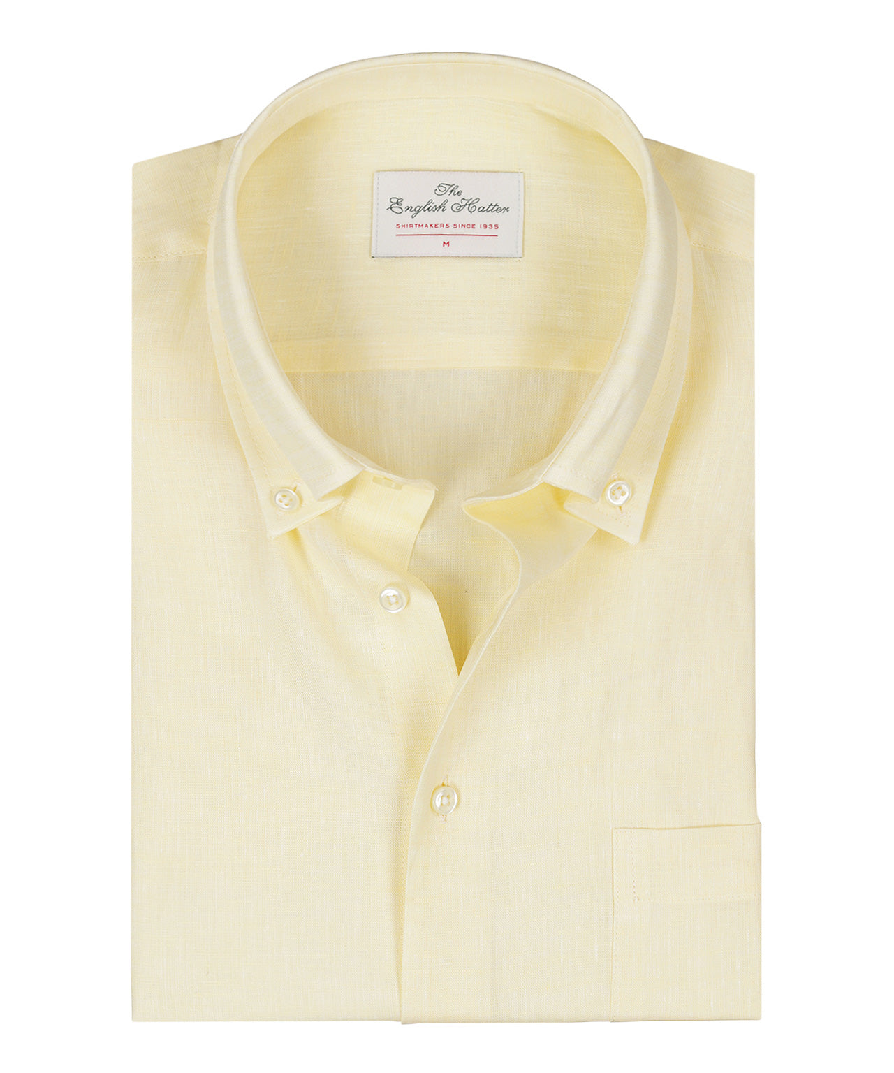 Shirt Linnen | Geel