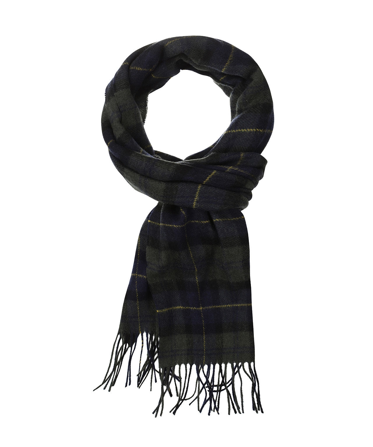 Barbour Lammwollschal | Olivgrün