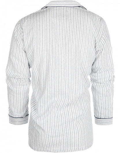 Luxuriöser Flanell-Pyjama-Set | Blau