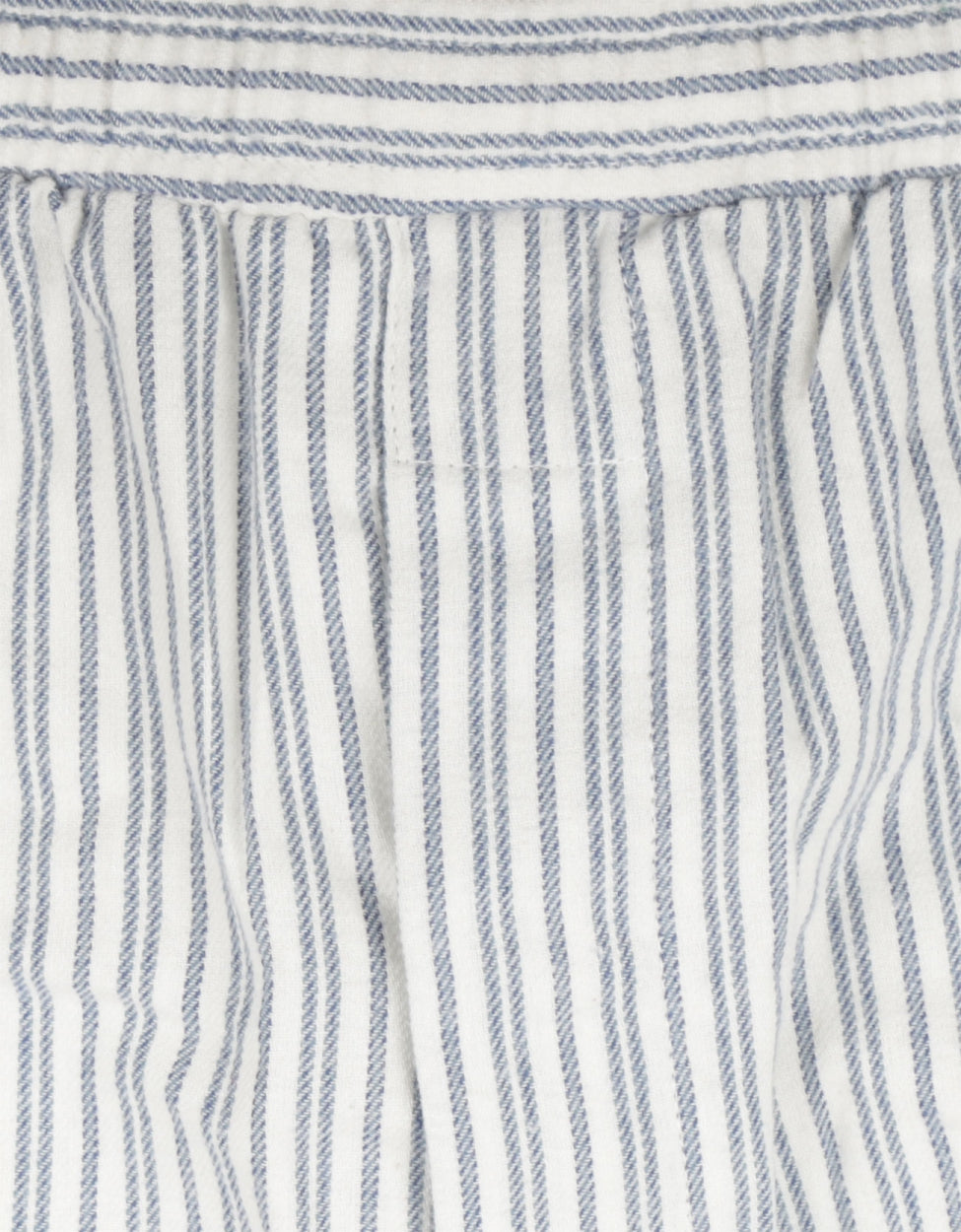 Luxuriöser Flanell-Pyjama-Set | Blau