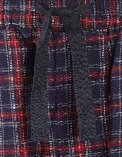 Luxury Flannel Pyjama Set | Purple