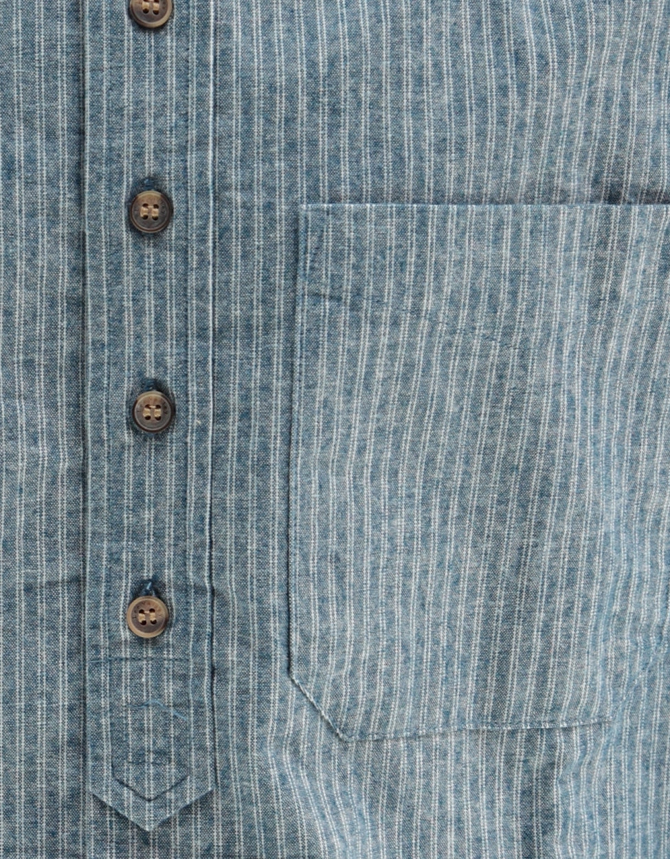 Shirt Grandfather Shirt | Blue