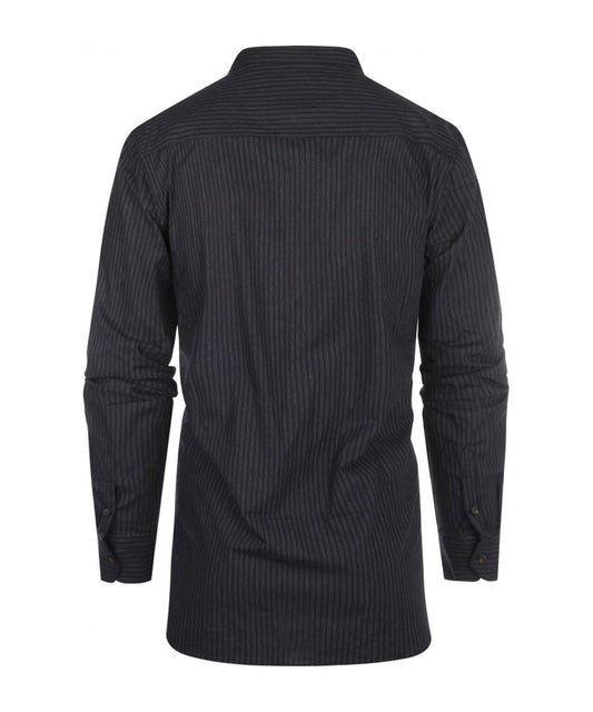 Shirt Grandfather Shirt | Navy Blue