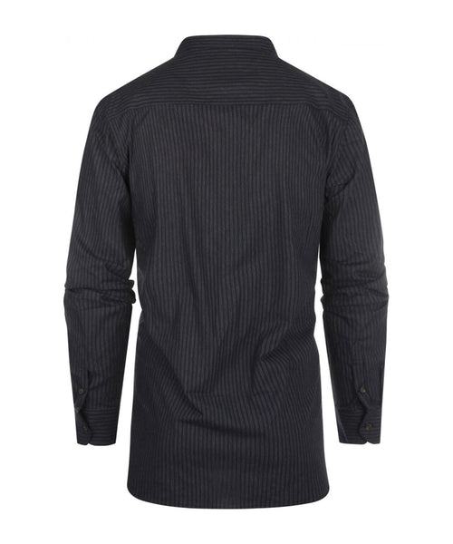 Shirt Grandfather Shirt | Navy Blue