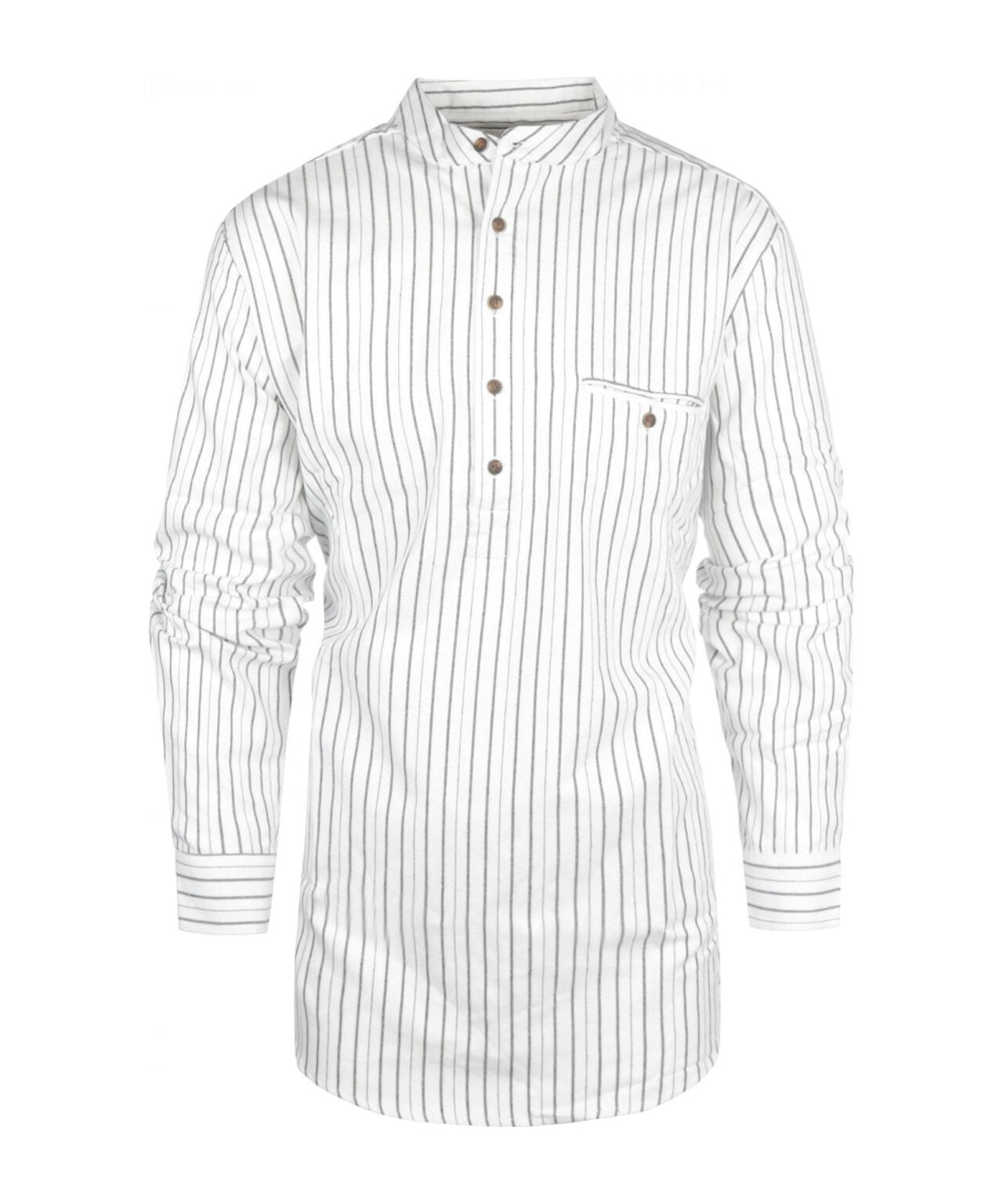 Shirt Grandfather Shirt | White