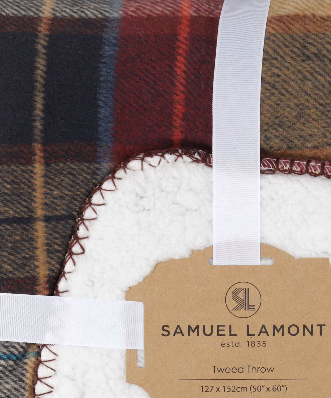 Warm fleece blanket | Red