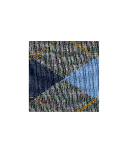 Edinburgh Melange Men's Socks | Blue