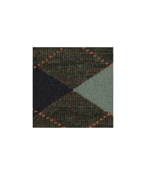 Edinburgh Melange Men's Socks | Green