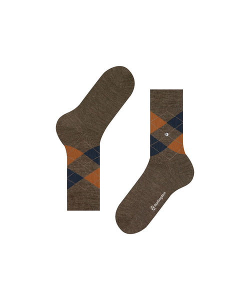 Edinburgh Melange Men's Socks | Green