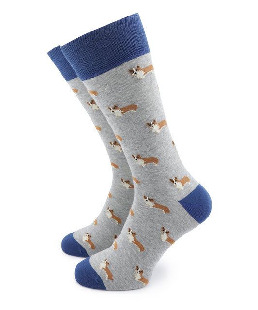 Herrensocken aus Baumwolle | Hellgrau