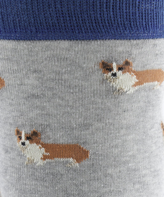 Herrensocken aus Baumwolle | Hellgrau