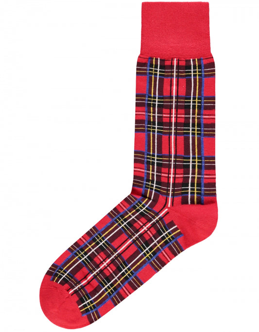 Herrensocken aus Baumwolle | Rot