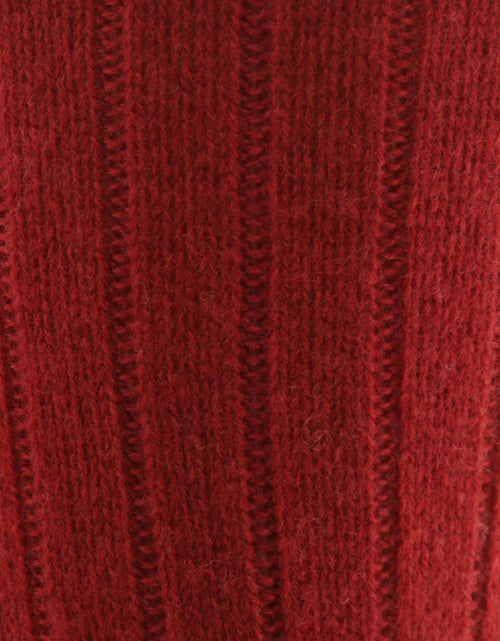 Luxury Cashmere Socks | Red