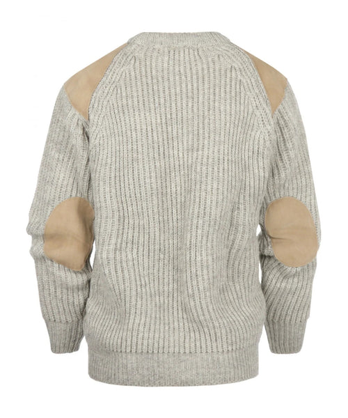 Pullover Swaledale Wol ronde hals | Beige