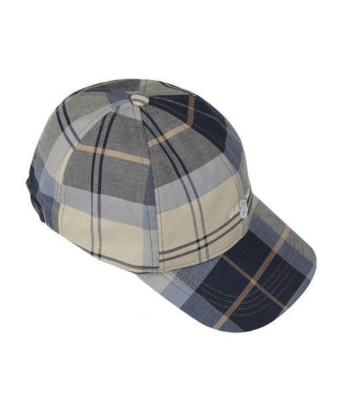 Barbour Tartan Sports Cap | Blue