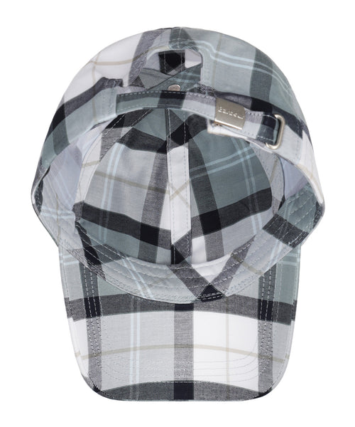 Barbour Tartan Sports Cap | Blue