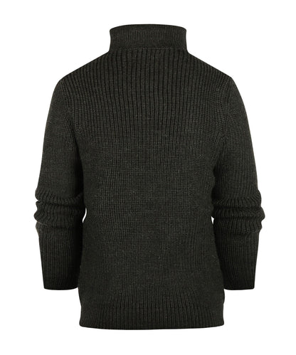 Pull New Tyne Half Zip | Olive