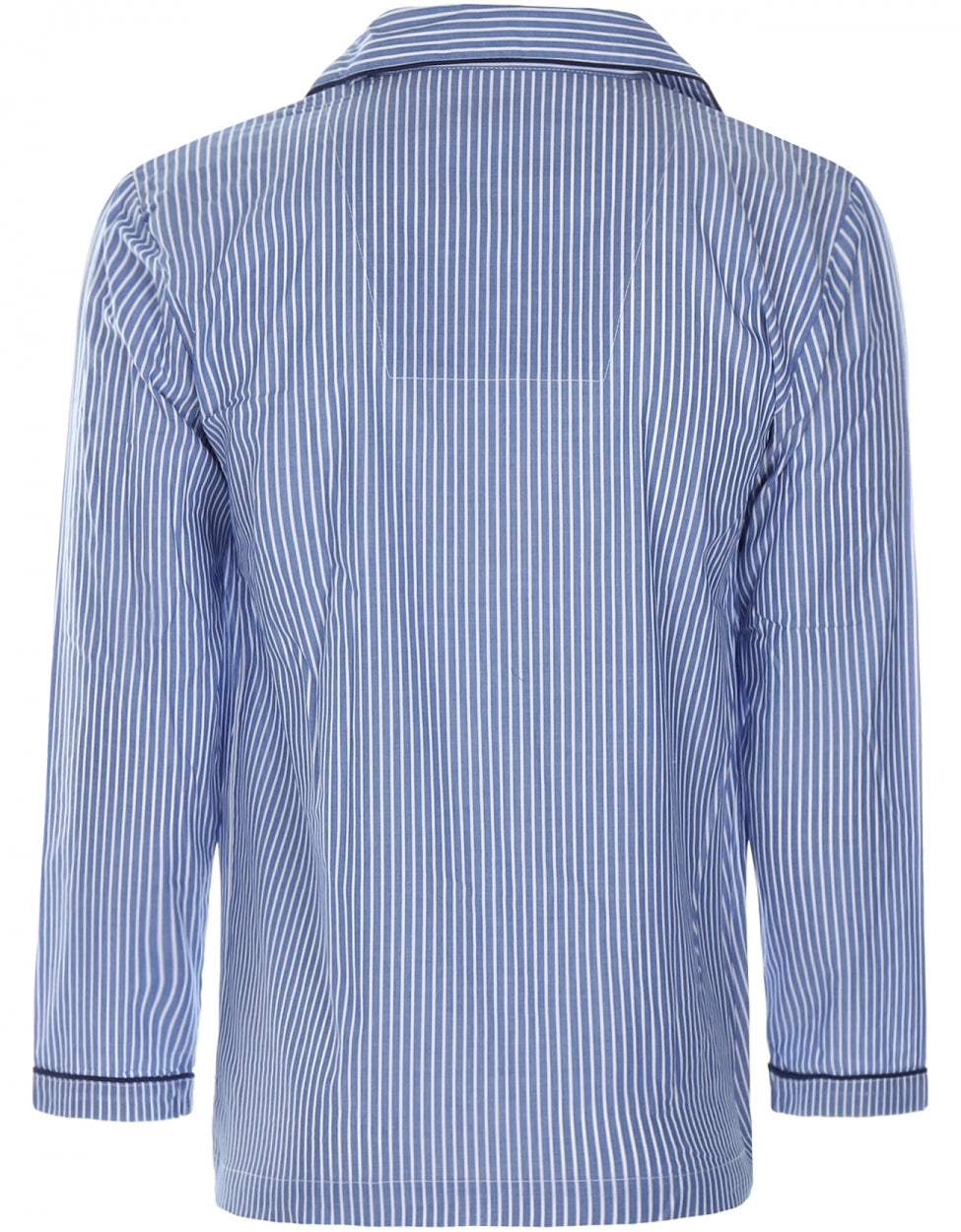 Klassischer Baumwollpyjama | Blau