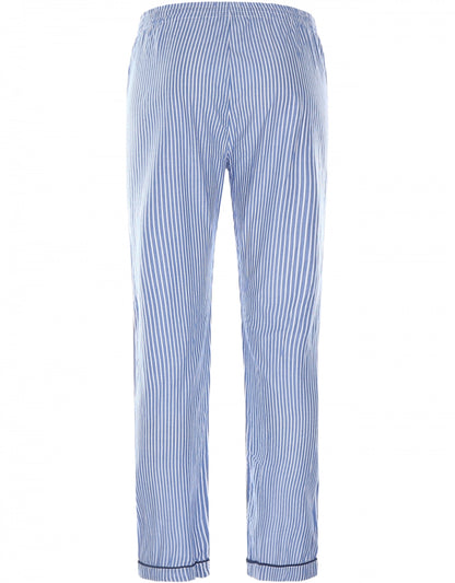 Klassischer Baumwollpyjama | Blau