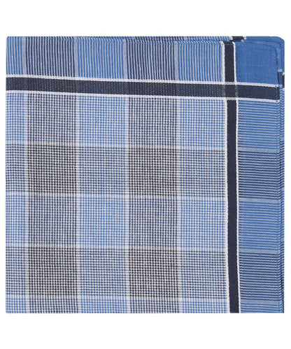 Ruit Zakdoek los | Blauw