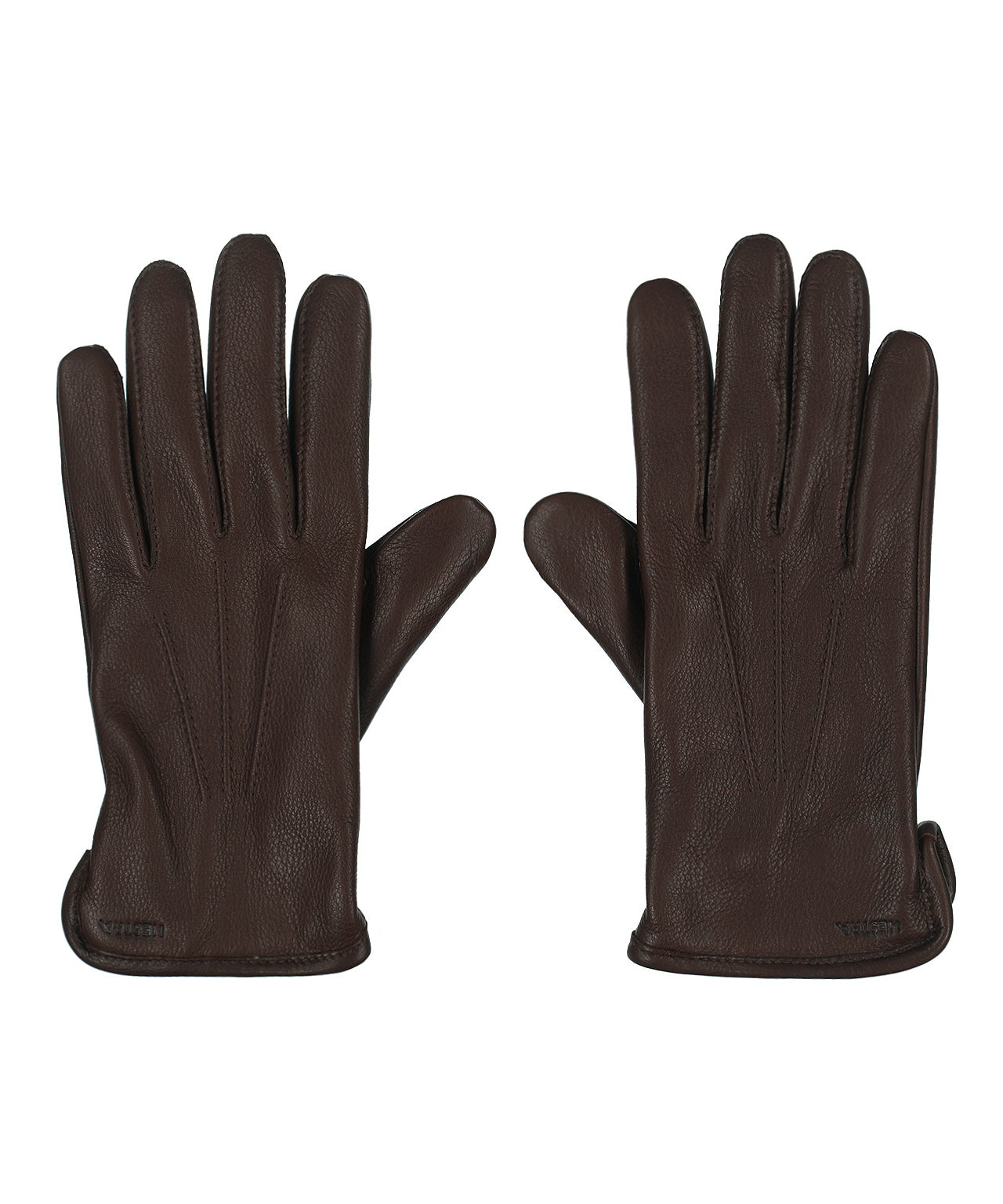 Luxuriöse Hirschlederhandschuhe | Braun