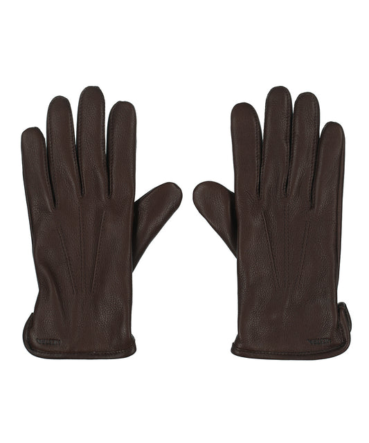Luxuriöse Hirschlederhandschuhe | Braun