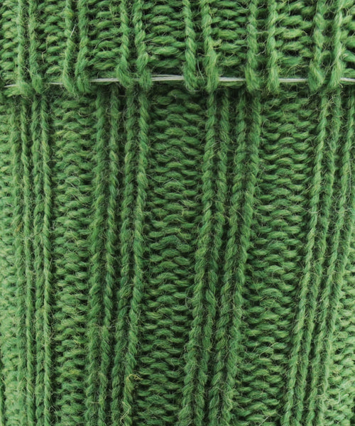 Men's Tweed Knee Socks | Green