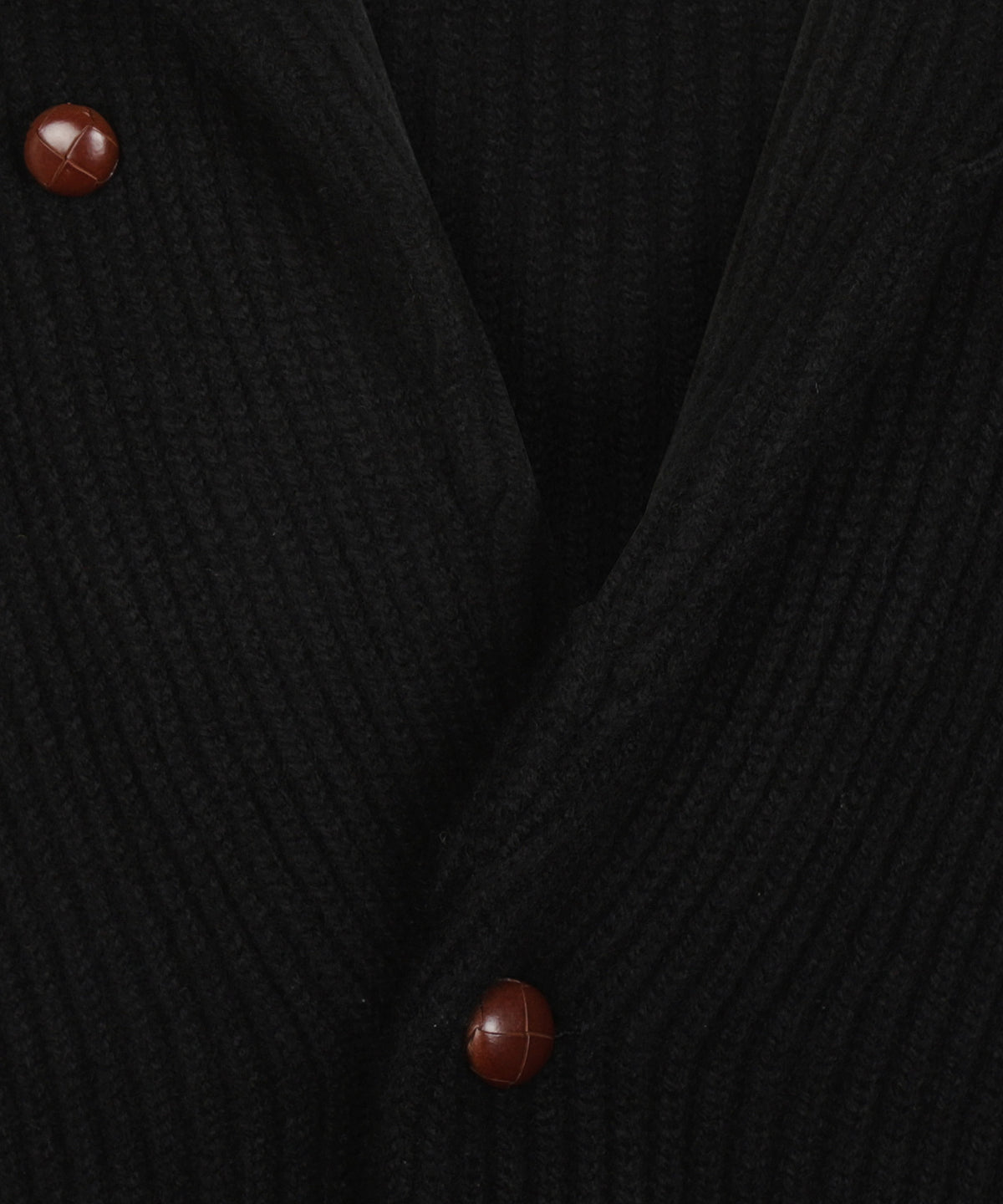 Geelong Sjaalkraagvest | Black