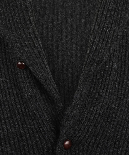 Vest Sjaalkraag | Charcoal