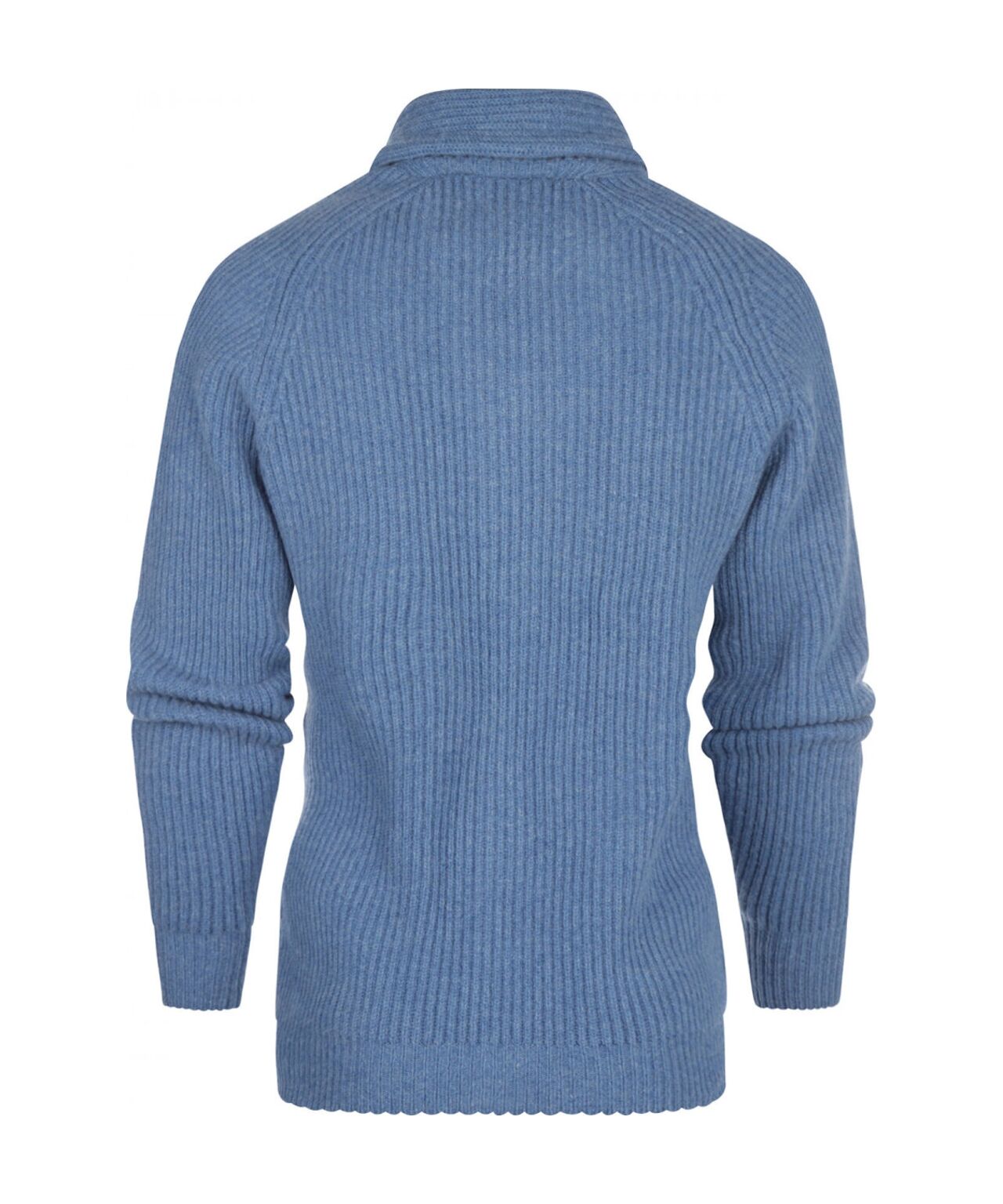 William Lockie Cardigan mit Knopfleiste und Schalkragen | Jeans