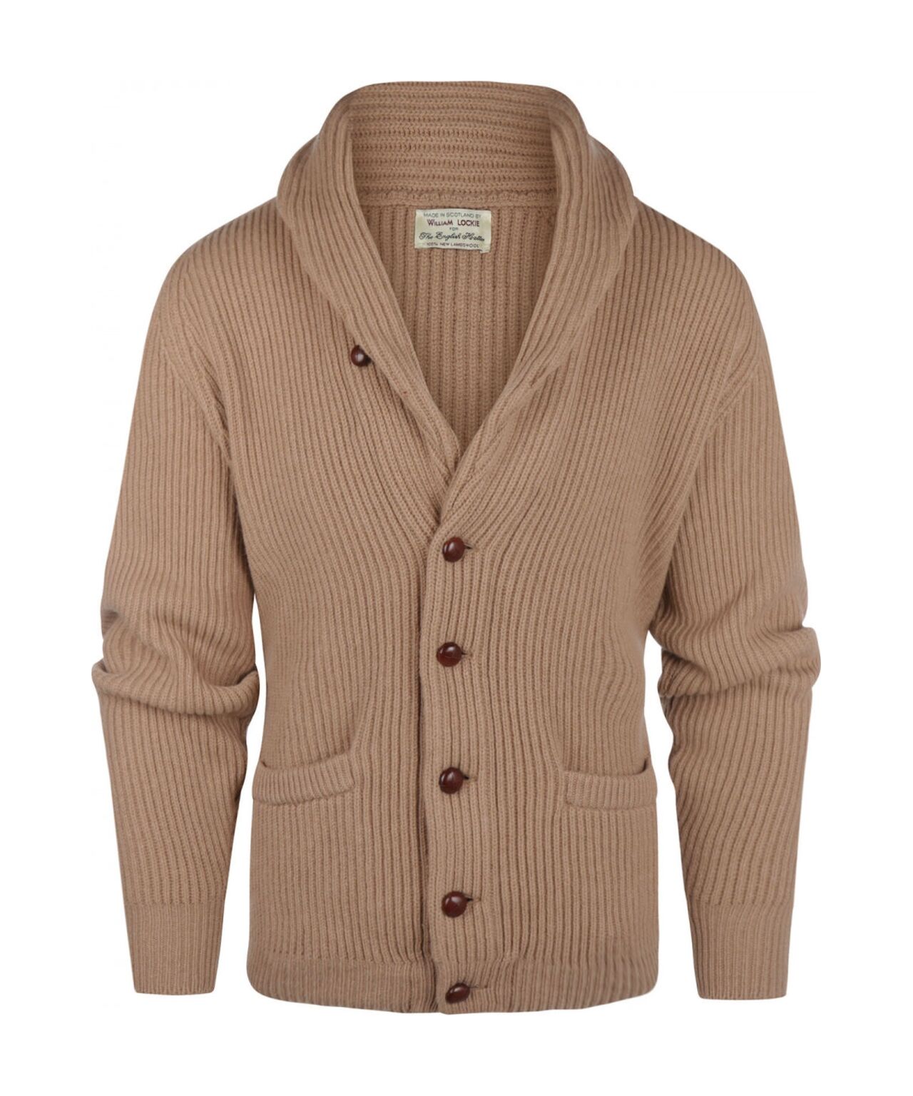 Vest Sjaalkraag | Camel