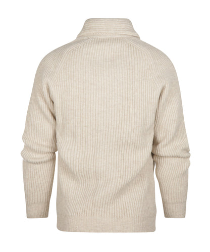 Geelong Sjaalkraagvest | Linen