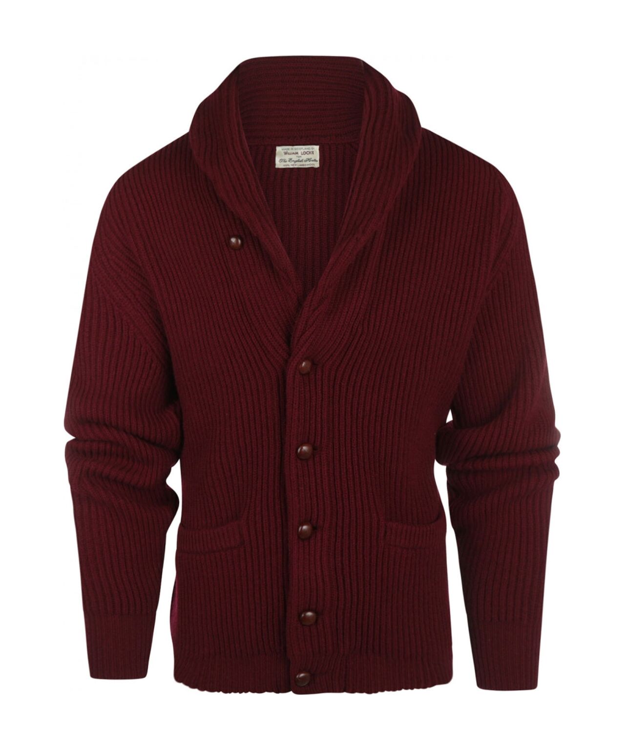 Vest Sjaalkraag | Bordeaux