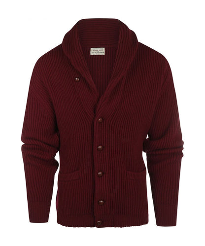 Vest Sjaalkraag | Bordeaux