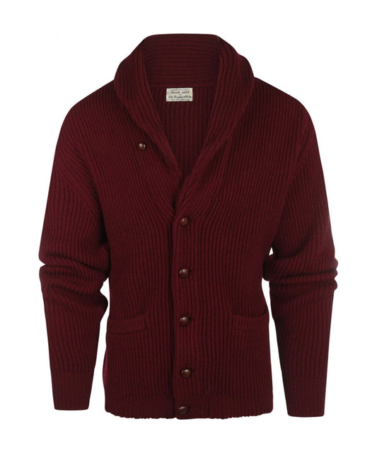 Vest Sjaalkraag | Bordeaux