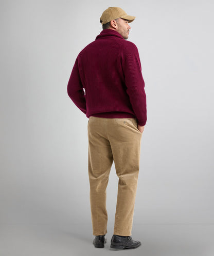 Vest Sjaalkraag | Bordeaux