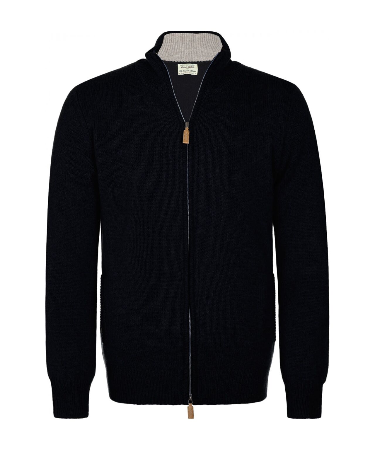 Vest rits | Navy/Cobble