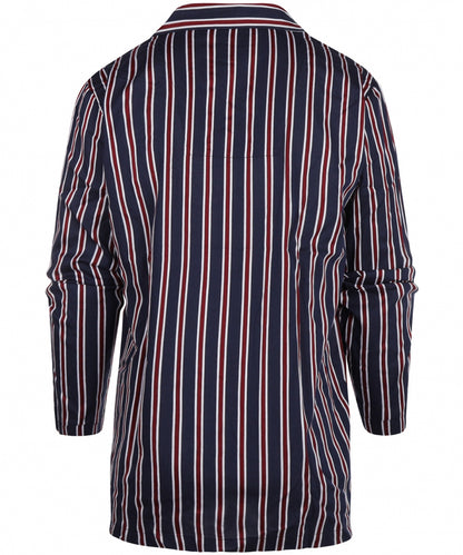 Luxuriöser Baumwollpyjama | Blau