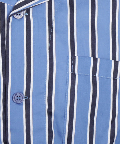 Pyjama | Blue Navy White stripe