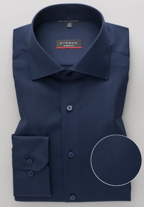 Cover-Shirt | Marineblau