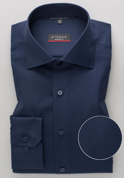 Cover-Shirt | Marineblau