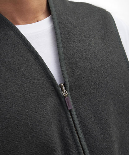 Warmer Pile-Liner-Bodywarmer | Grün