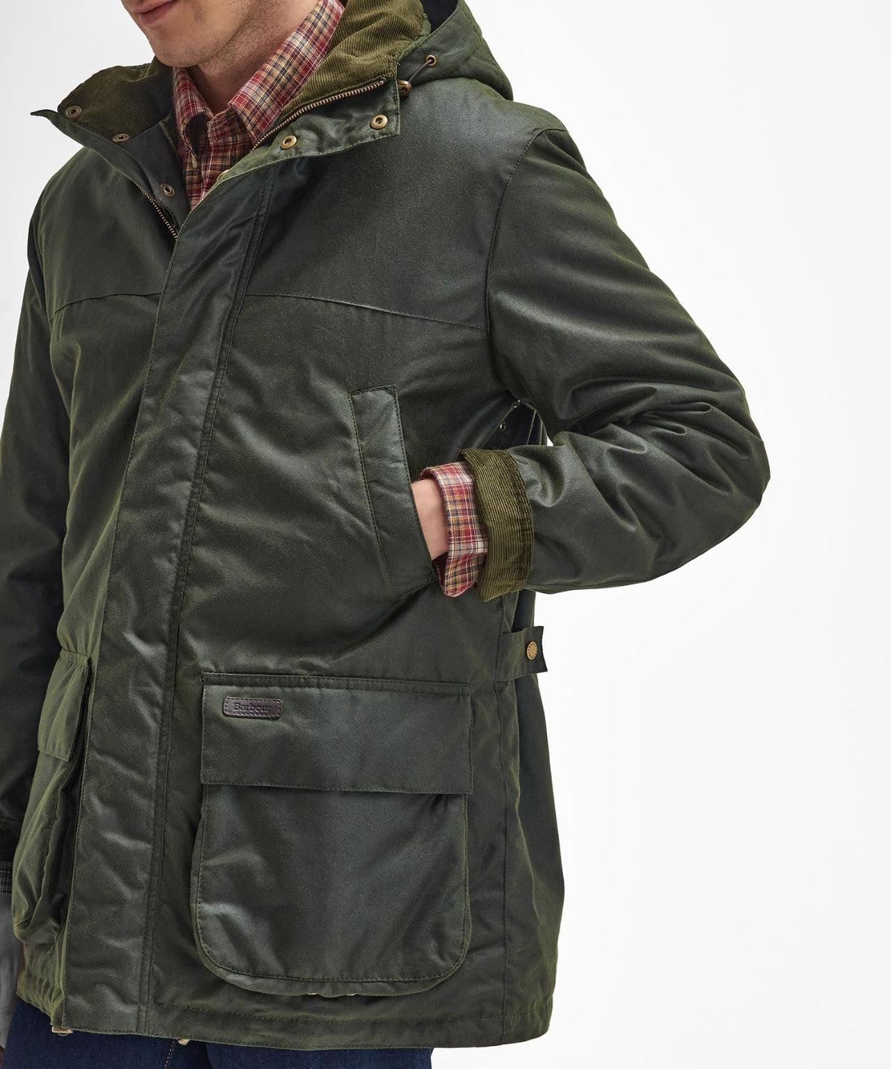 Barbour Bleaberry Wachsjacke | Grün