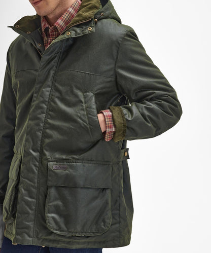 Barbour Bleaberry Wachsjacke | Grün