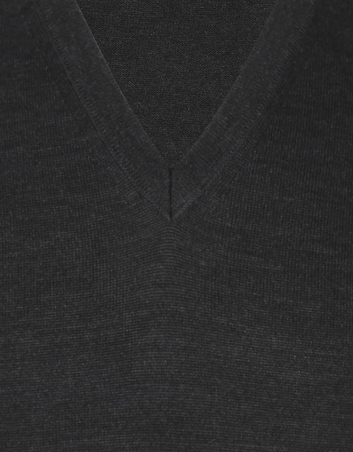 Maerz Slipover Merino Wool | Charcoal